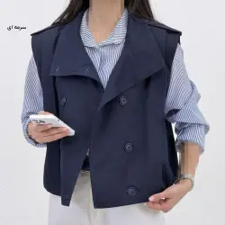 وست زنانه حلقه ای کتان زارا | آی بولک