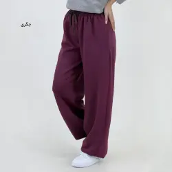 شلوار زنانه اویشو کمرکش | آی بولک