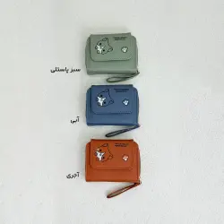 کیف پول زنانه طرح گربه فانتزی | آی بولک