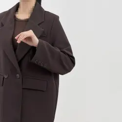 کت زنانه کرپ هرمس کلاسیک | آی بولک