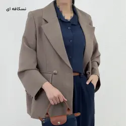 کت زنانه کرپ هرمس کلاسیک | آی بولک