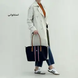ترنچ کت بلند زنانه چاک دار | آی بولک